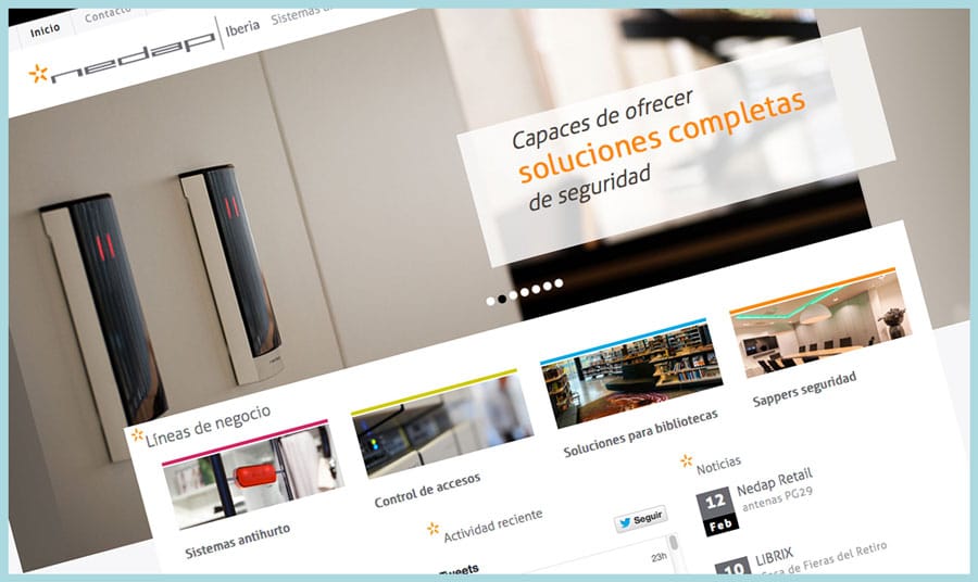 Página Web Nedap