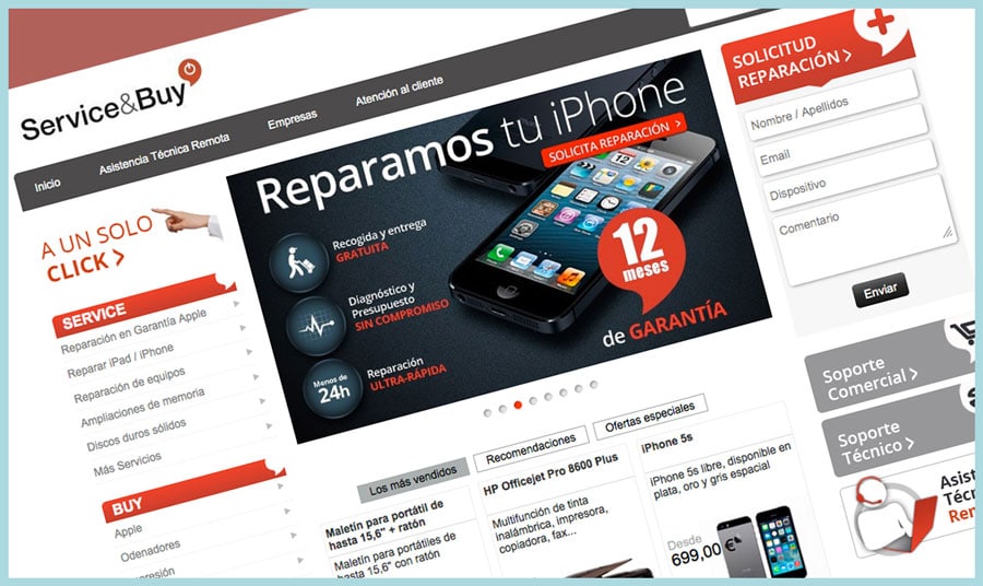 Tienda online Service&Buy