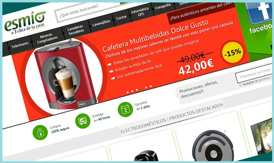 Web y Tienda online Esmio