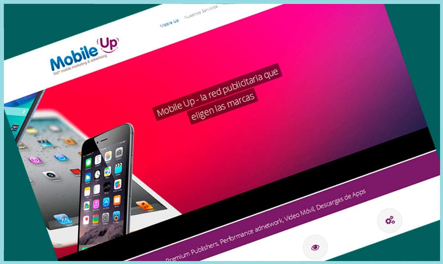 Página web Mobile up