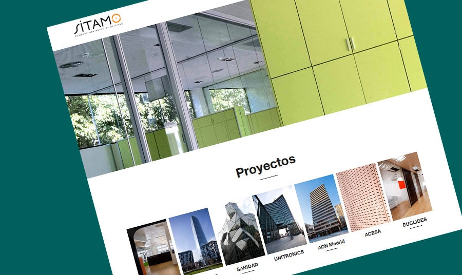 Página web Sitamo