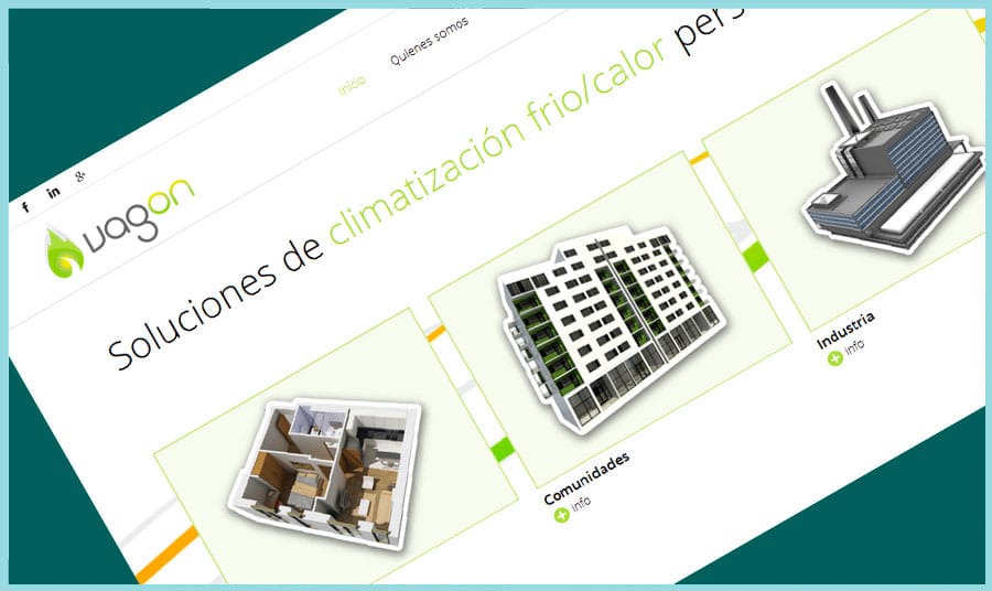 Página web Vagon Proyectos