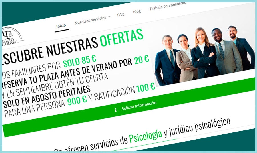 Web Grupo Psicolegal